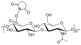 Hylauronic acid-NHS;HA-NHS;活性酯修饰透明质酸钠