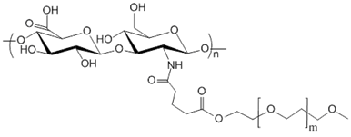 Hyaluronate-PEG;HA-PEG;聚乙二醇修饰透明质酸钠