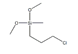 γ-氯丙基甲基二甲氧基硅烷；cas：18171-19-2