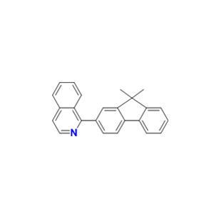 1-(9,9-二甲基-9H-2-芴基)异喹啉cas:435277-99-9