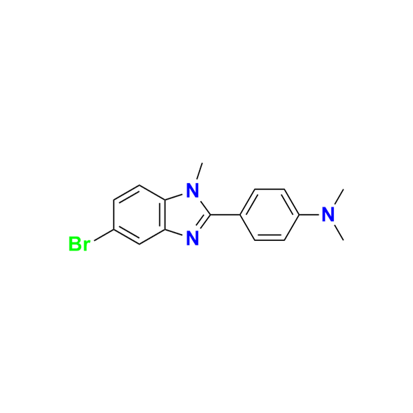 4-(5-溴-1-甲基-1H-苯并[d]咪唑基)-N,N-二甲基苯胺cas:1850309-37-3