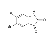 cas:118897-99-7|5-溴-6-氟-1H-吲哚-2,3-二酮