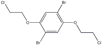 1,4-二溴-2,5-双(2-氯乙氧基)苯cas:178557-12-5
