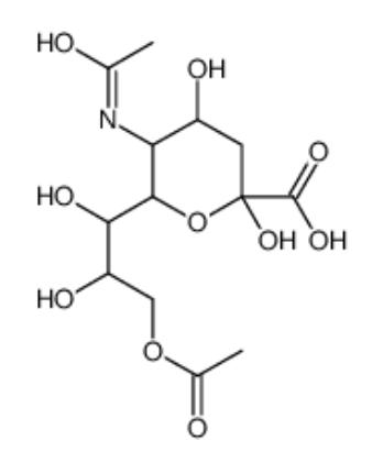 5-N-乙酰-9-O-乙酰神经氨酸CAS: 55717-54-9