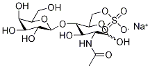 2-乙酰氨基-2-脱氧-4-O-(Β-D-吡喃半乳糖基)-6-磺基-D-吡喃葡萄糖钠盐cas:145447-78-5