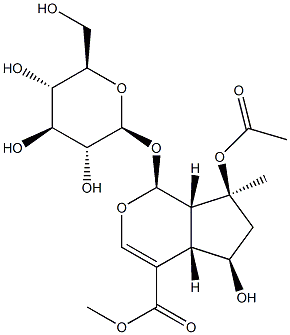 8-O-乙酰山栀苷甲酯cas:57420-46-9