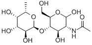 2-乙酰氨基-2-脱氧-4-O-(AL-吡喃岩藻糖基)-D-吡喃葡萄糖cas:76211-71-7