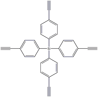 四(4-乙炔基苯基)硅烷cas:1390641-82-3Tetrakis(4-ethynylphenyl)sile