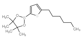 5-己基噻吩-2-硼酸频那醇酯cas:917985-54-7,2-(5-hexylthiophen-2-yl)-4,4,5,5-tetramethyl-1,3,2-dioxaborole