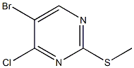 2-甲硫基-4-氯-5-溴嘧啶，cas:63810-78-6