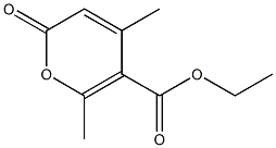 4,6-二甲基-2-氧-2H-吡喃-5-甲酸乙酯，CAS:3385-34-0