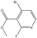 4-溴-2-氟吡啶-3-羧酸甲酯,CAS:1240611-45-3