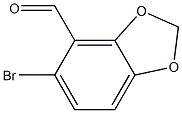 5-溴-1,3-苯并二氧杂环戊二烯-4-甲醛,CAS:72744-54-8