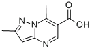2,7-二甲基吡唑(1,5-A)嘧啶-6-羧酸,CAS:175201-51-1