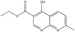 4-羟基-7-甲基-1,8-萘啶-3-羧酸乙酯,CAS:13250-96-9