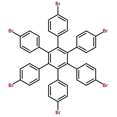 1,2,3,4,5,6-六(4-溴苯基)苯CAS:19057-50-2