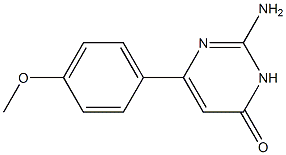 2-氨基-6-(4-甲氧基苯基)嘧啶-4-醇,CAS:98305-81-8