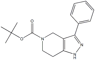 叔丁基3-苯基-6,7-二氢-1H-吡唑啉[4,3-C]吡啶-5（4H）-羧酸盐,CAS:661487-18-9