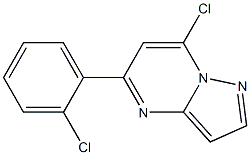 吡唑并[1,5-a]嘧啶，7-氯-5-（2-氯苯基）-,CAS:672325-19-8