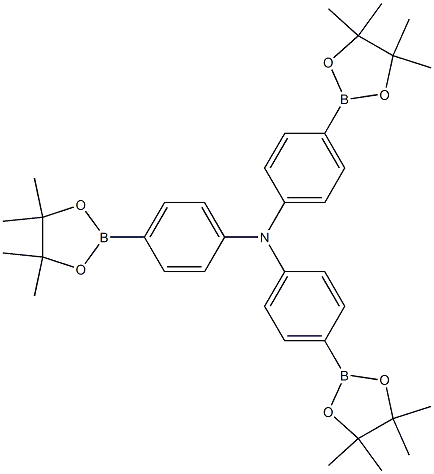 三(4-硼酸频呢醇酯苯基)胺CAS:267221-90-9