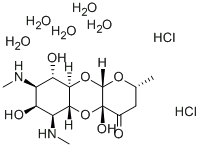 盐酸大观霉素五水合物,CAS:22189-32-8