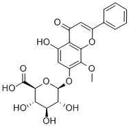 汉黄芩苷,CAS:51059-44-0