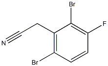 2,6-二溴-3-氟苯乙腈,CAS:1806328-70-0
