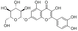 槲皮素-7-O-BETA-D-吡喃葡萄糖苷,CAS:491-50-9