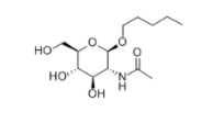 戊烷基-2-乙酰氨基-2-脱氧-Β-D-葡萄糖苷  CAS：94483-64-4