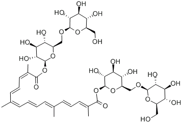 西红花苷,CAS:42553-65-1