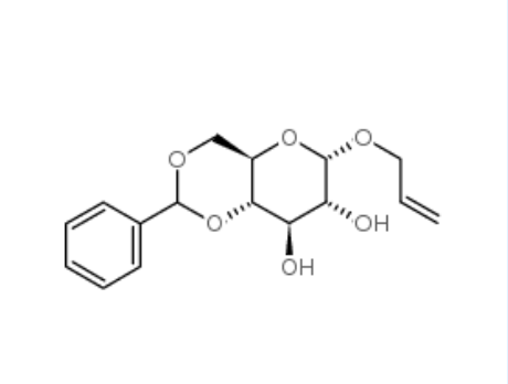 烯丙基-4,6-O-苯亚甲基-α-D-吡喃葡萄糖苷，CAS: 20746-64-9