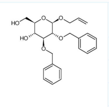 烯丙基-2,3-二-O-苄基-β-D-吡喃葡萄糖苷，CAS：84218-68-8