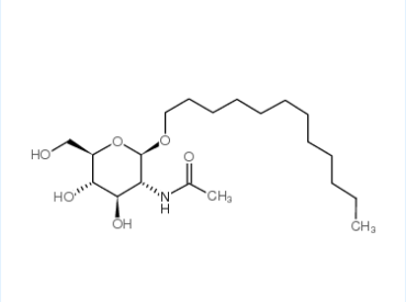 十烷基-2-乙酰氨基-2-脱氧-β-D-吡喃葡糖苷，CAS：147025-05-6
