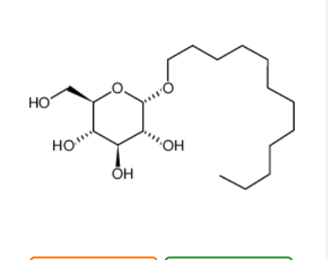 十二烷基-a-D-吡喃葡萄糖苷，CAS：29980-16-3