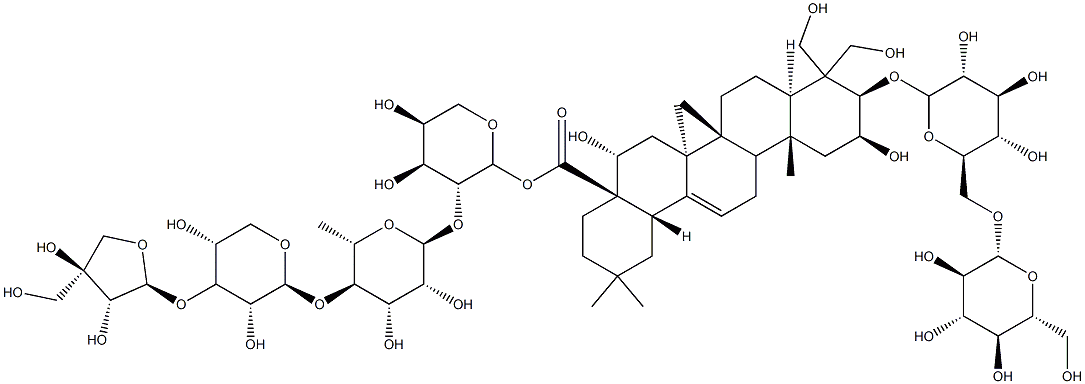 桔梗皂苷D3,CAS:67884-03-1