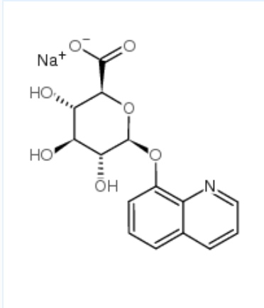8-羟基喹啉基-β-D-吡喃葡萄糖醛酸钠盐,CAS:207728-71-0