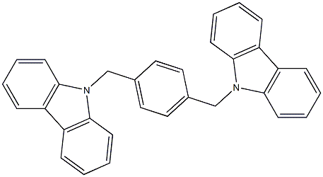 9,9&#039;-[1,4-亚苯基二(亚甲基)]二-9H-咔唑CAS:166256-60-6