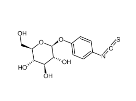 4-异硫氰基苯基-β-D-吡喃葡萄糖苷，CAS：20581-41-3