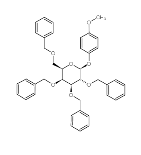 4-甲氧基苯基-2,3,4,6-四-O-苄基-β-D-吡喃半乳糖苷,CAS:143536-99-6