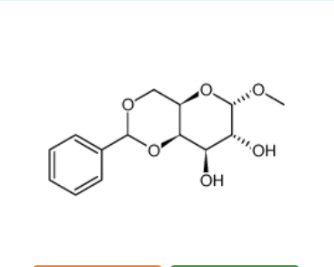 甲基-4,6-O-苯亚甲基-α-D-吡喃半乳糖苷，CAS：72904-85-9