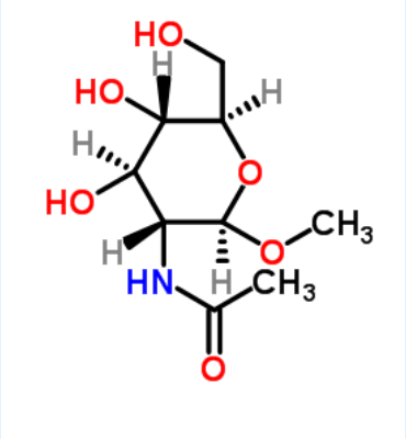 甲基2-乙酰胺基-2-脱氧-b-D-吡喃葡萄糖苷，CAS：3946-01-8