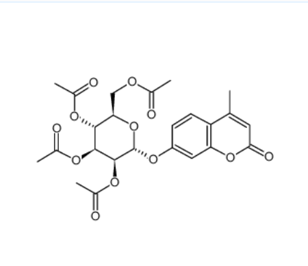 4-甲基香豆素-2,3,4,6-四-O-乙酰基-α-D-吡喃甘露糖苷，CAS：28541-71-1