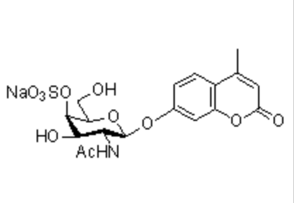 4-甲基香豆素基-2-乙酰氨基-2-脱氧-β-D-吡喃半乳糖苷-4-硫酸基钾盐