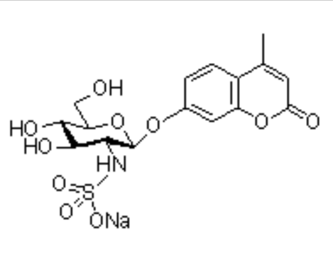 4-甲基香豆素基-2-脱氧-2-硫酸氨基-β-D-吡喃葡萄糖苷钠盐