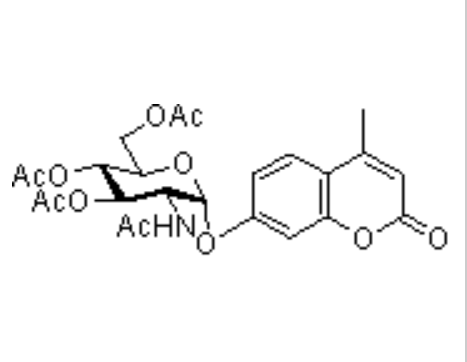 4-甲基香豆素基-2-乙酰氨基-3，4，6-三-氧-乙酰基-2-脱氧-α-D-吡喃葡萄糖苷