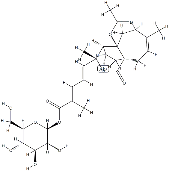 土槿皮甲酸-O-Β- D -葡萄糖苷,CAS:98891-44-2