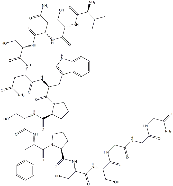 Caloxin 2A1 trifluoroacetate salt H-Val-Ser-Asn-Ser-Asn-Trp-Pro-Ser-Phe-Pro-Ser-Ser-Gly-Gly-Gly-NH2 trifluoroacetate salt,CAS:350670-85-8