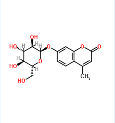 4-甲基香豆素基-α-D-吡喃葡萄糖苷，CAS：17833-43-1