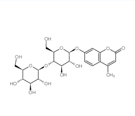 4-甲基香豆素基-β-D-纤维二糖苷，CAS：72626-61-0