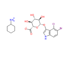 5-溴-4-氯-3-吲哚基β-D-葡萄糖苷酸钠盐 CAS：129541-41-9
